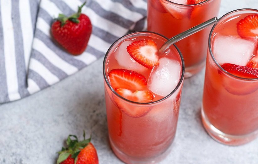 شربت-توت-فرنگی